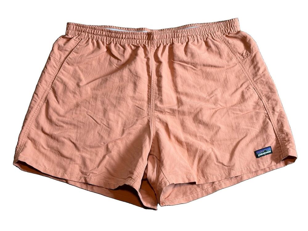 Patagonia Womens Size Large Shorts Orange Outdoor Hiking